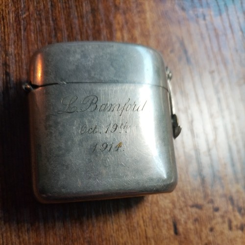 Vintage antique chrome nickel