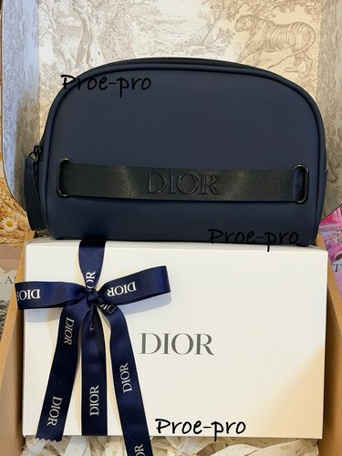 Dior dark blue toiletry travel - dior,