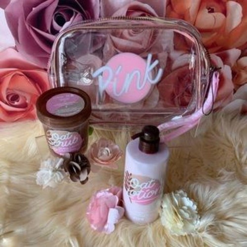 Pink clear travel - pink,